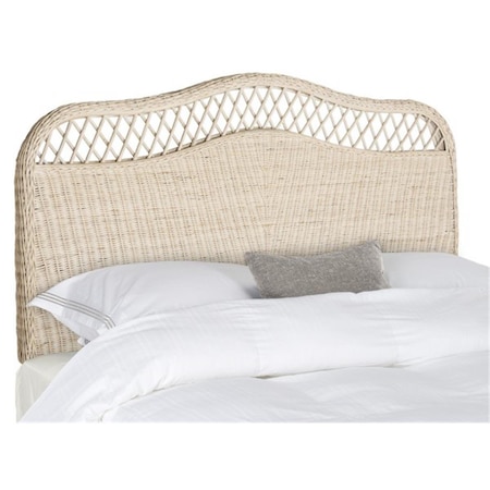 Safavieh Sephina Full Size Headboard, White Washed SEA8033A-F